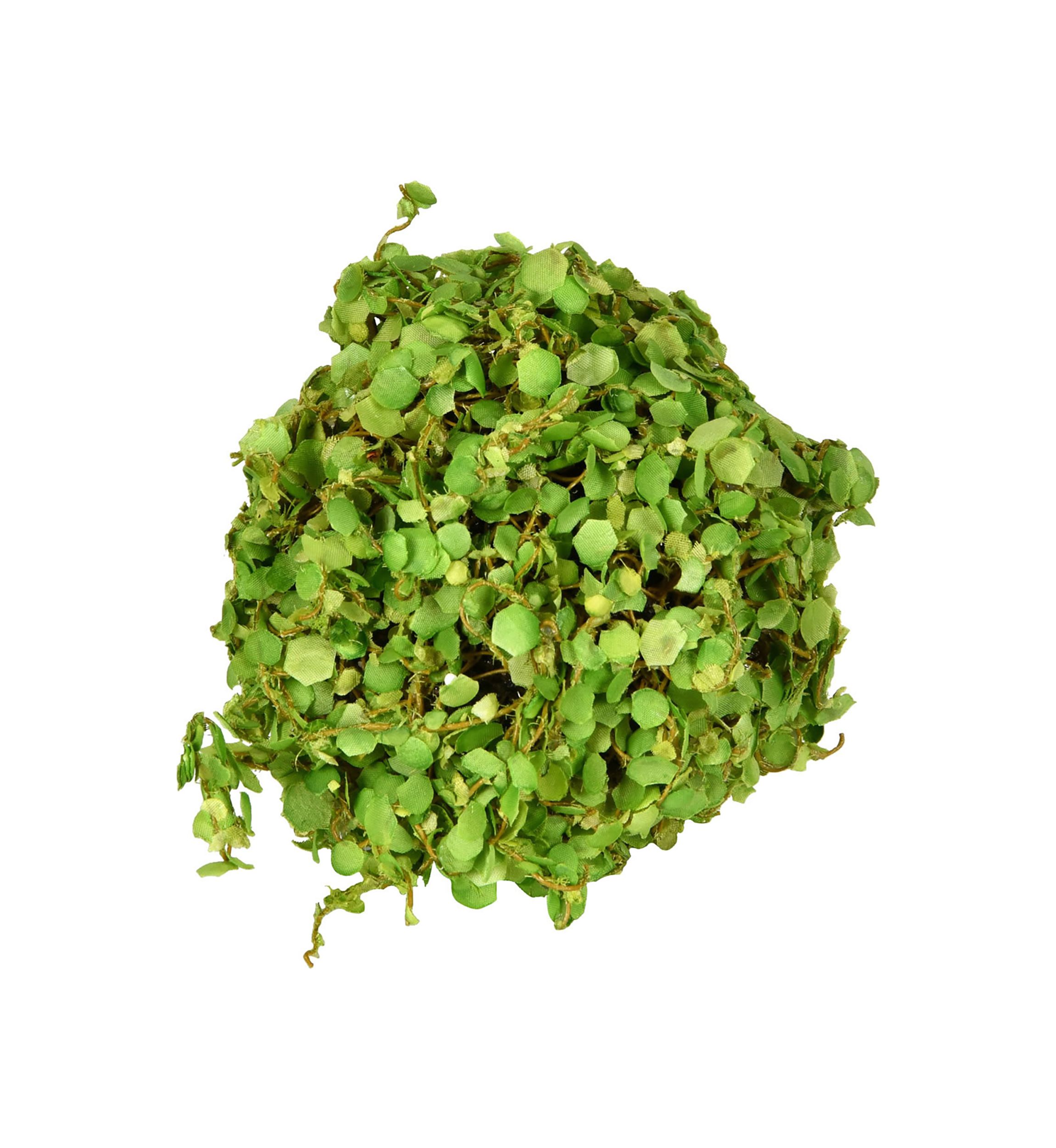 Green Mini Leaves Ball - Set of 4