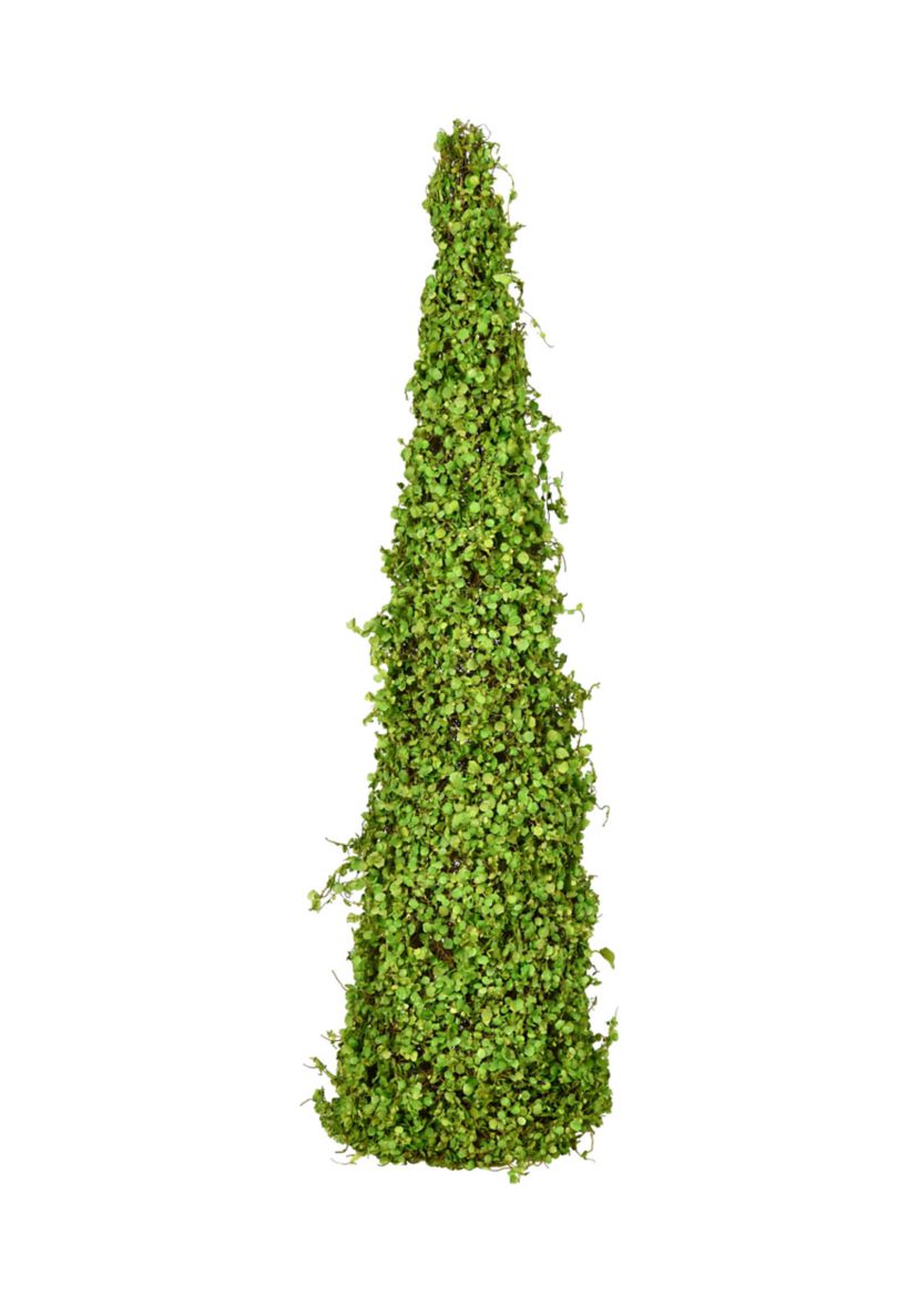 Green Mini Leaves Cone