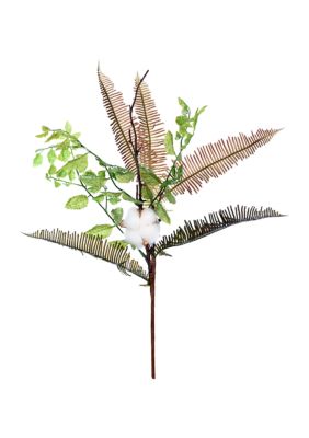 Vickerman Green Fern Cotton Spray