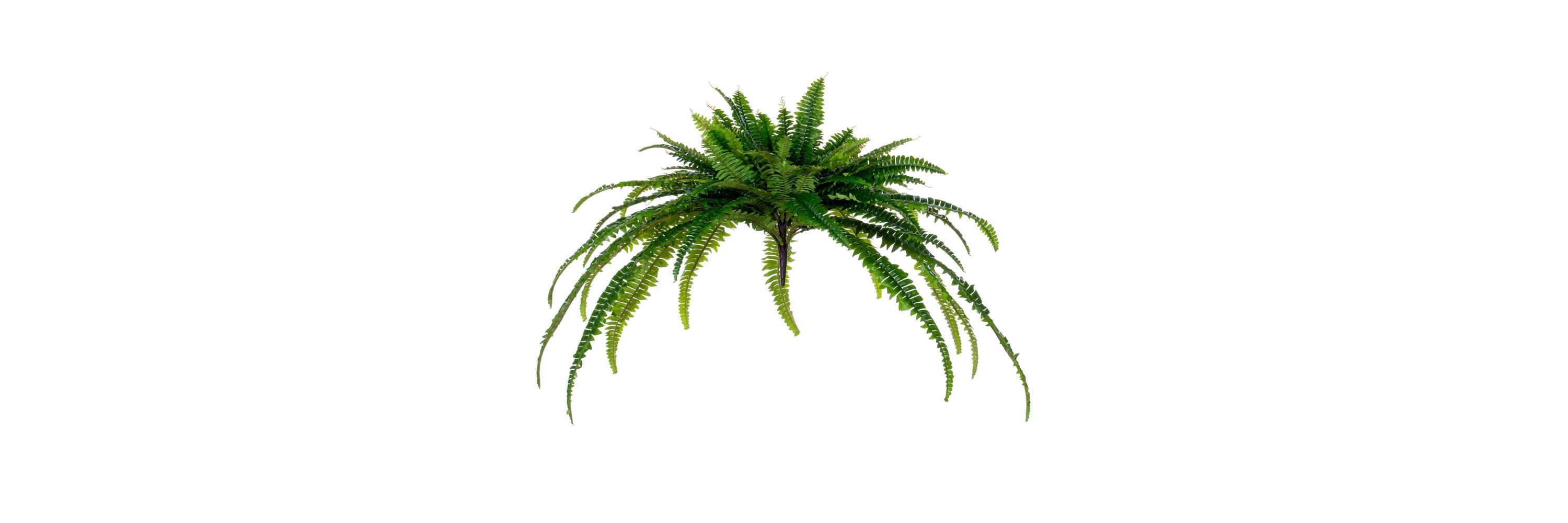 Vickerman 39" Green Artificial Boston Fern Bush