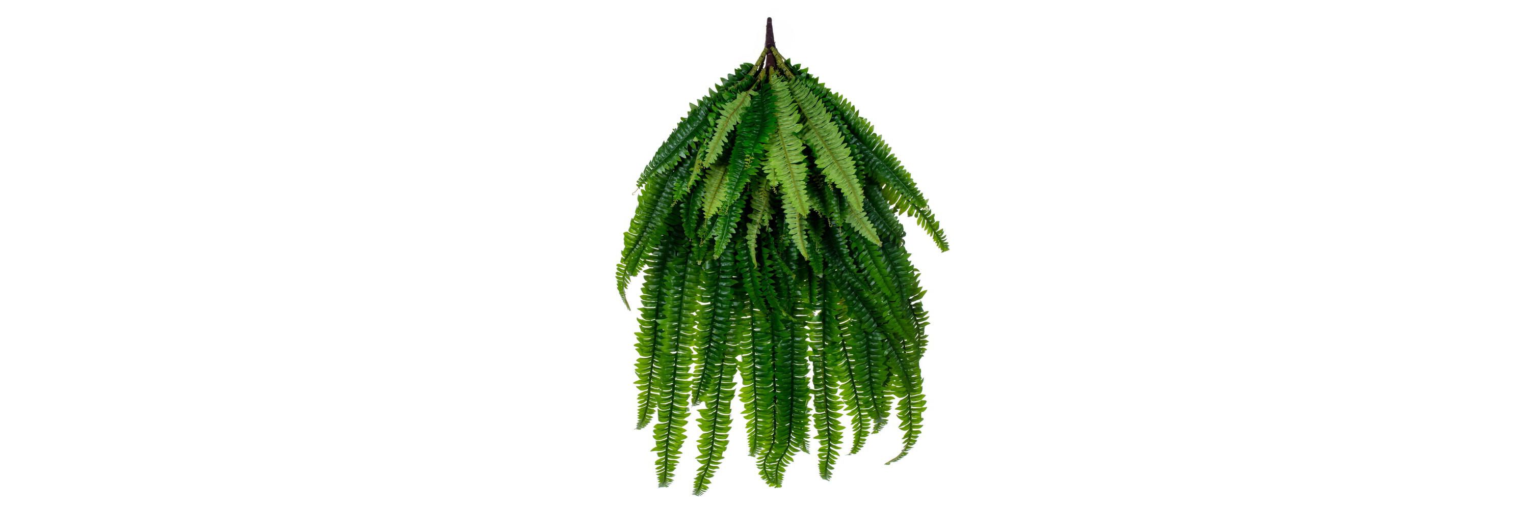 Vickerman 39" Green Artificial Boston Fern Bush