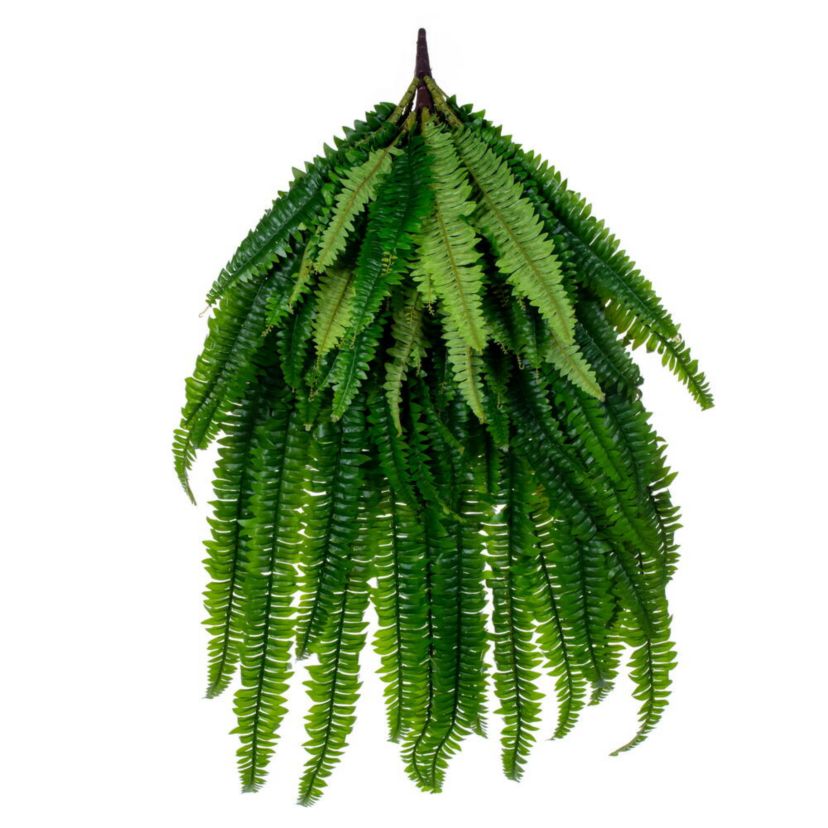 Vickerman 39" Green Artificial Boston Fern Bush