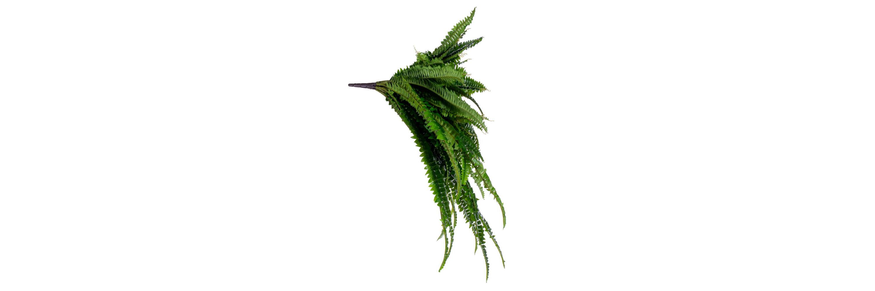 Vickerman 39" Green Artificial Boston Fern Bush