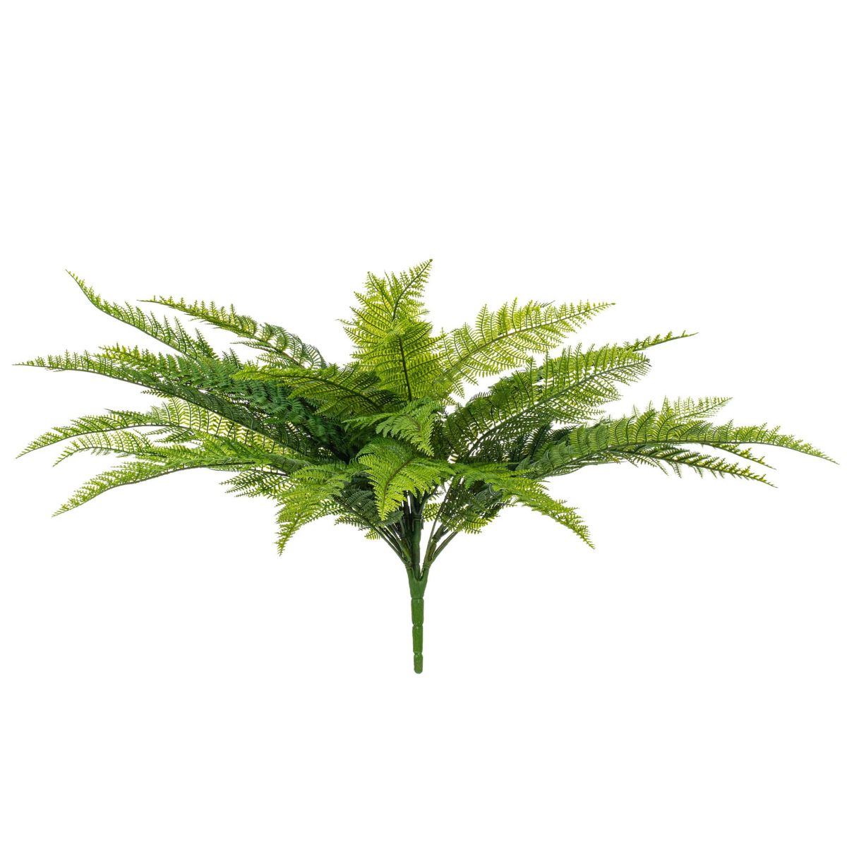 Vickerman 26" Green Artificial Leather Fern Bush