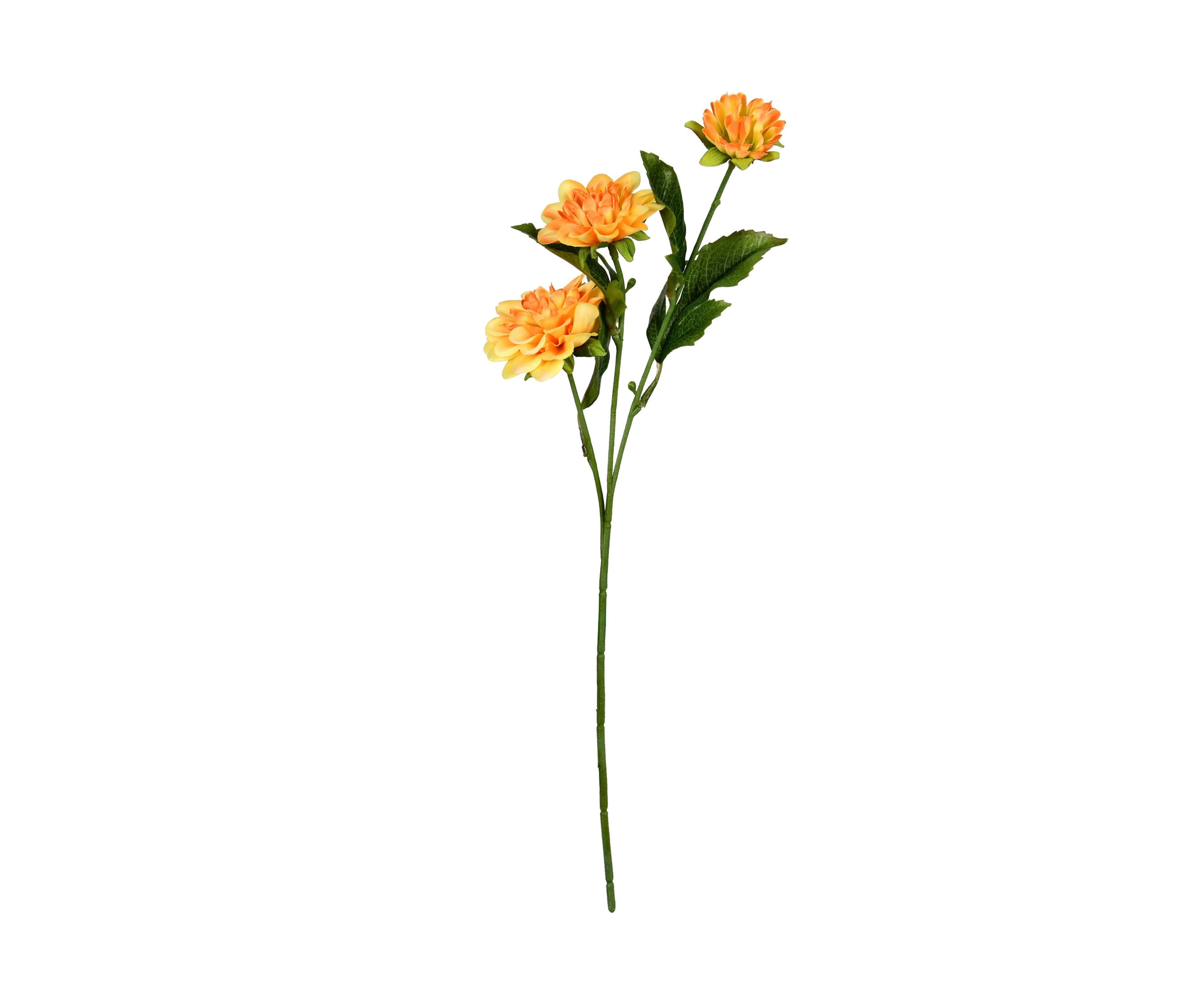 Yellow Dahlia Spray - Set of 6