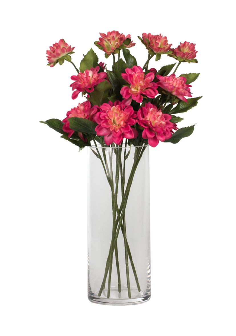 Fuchsia Dahlia Spray - Set of 6