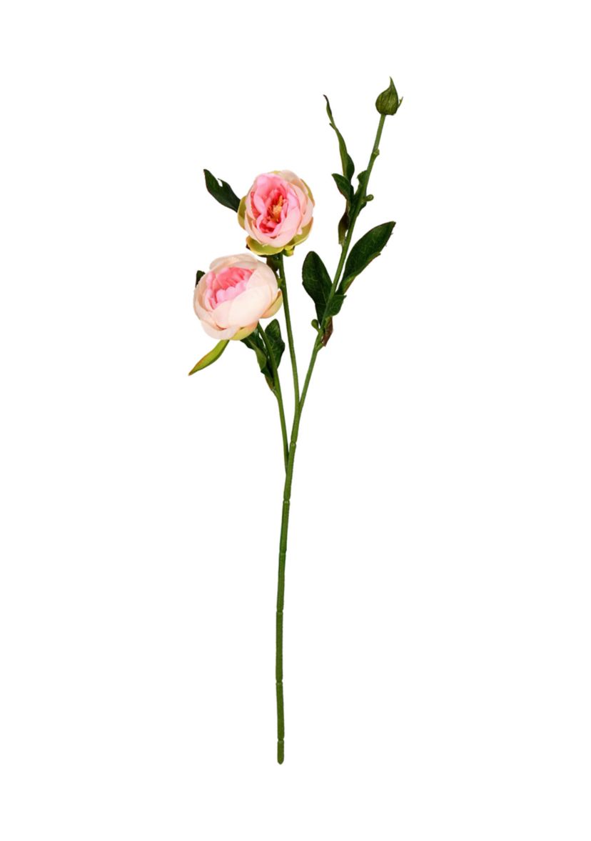 Pink Peony Spray - Set of 6