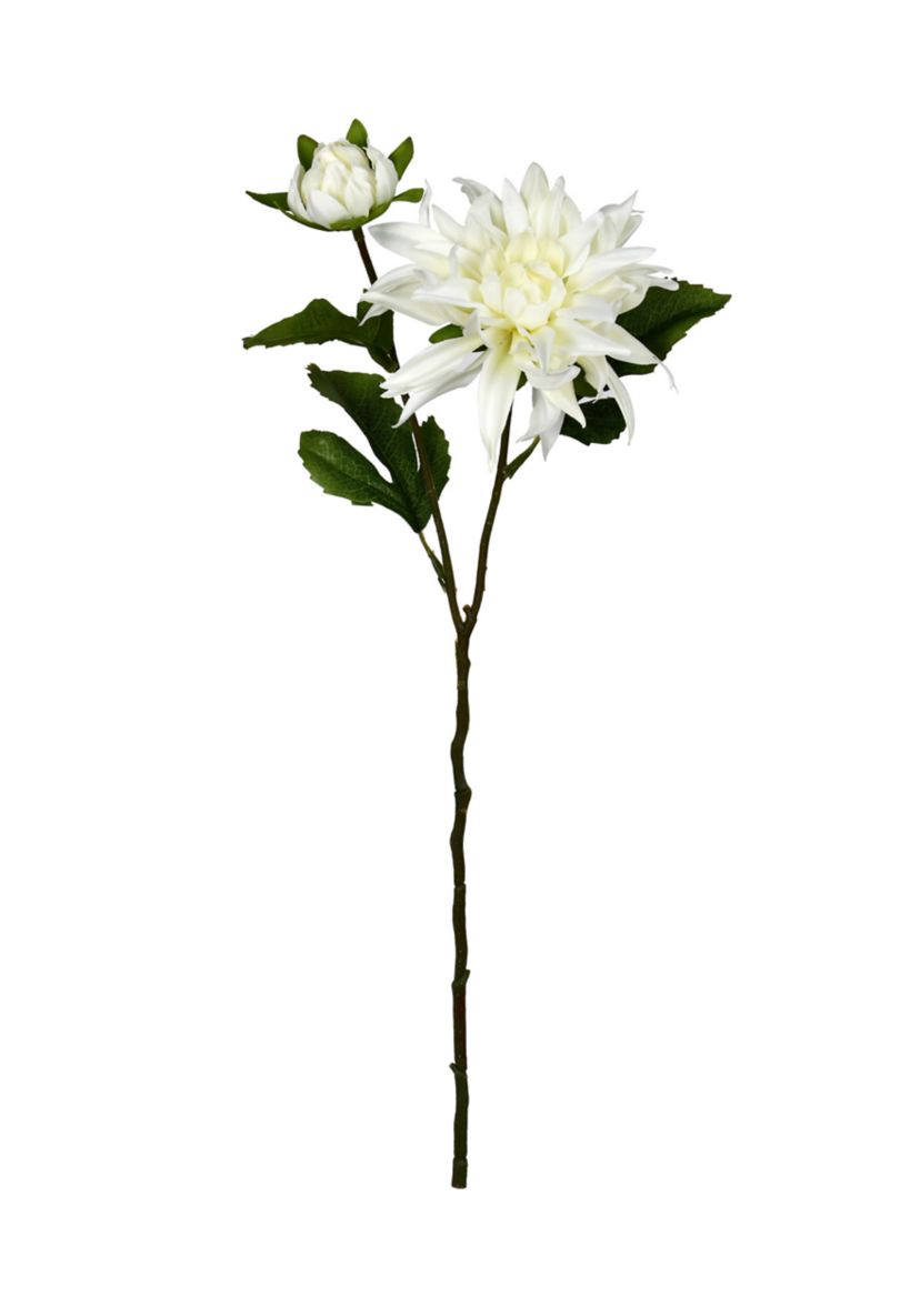 Cream Dahlia Spray - Set of 6