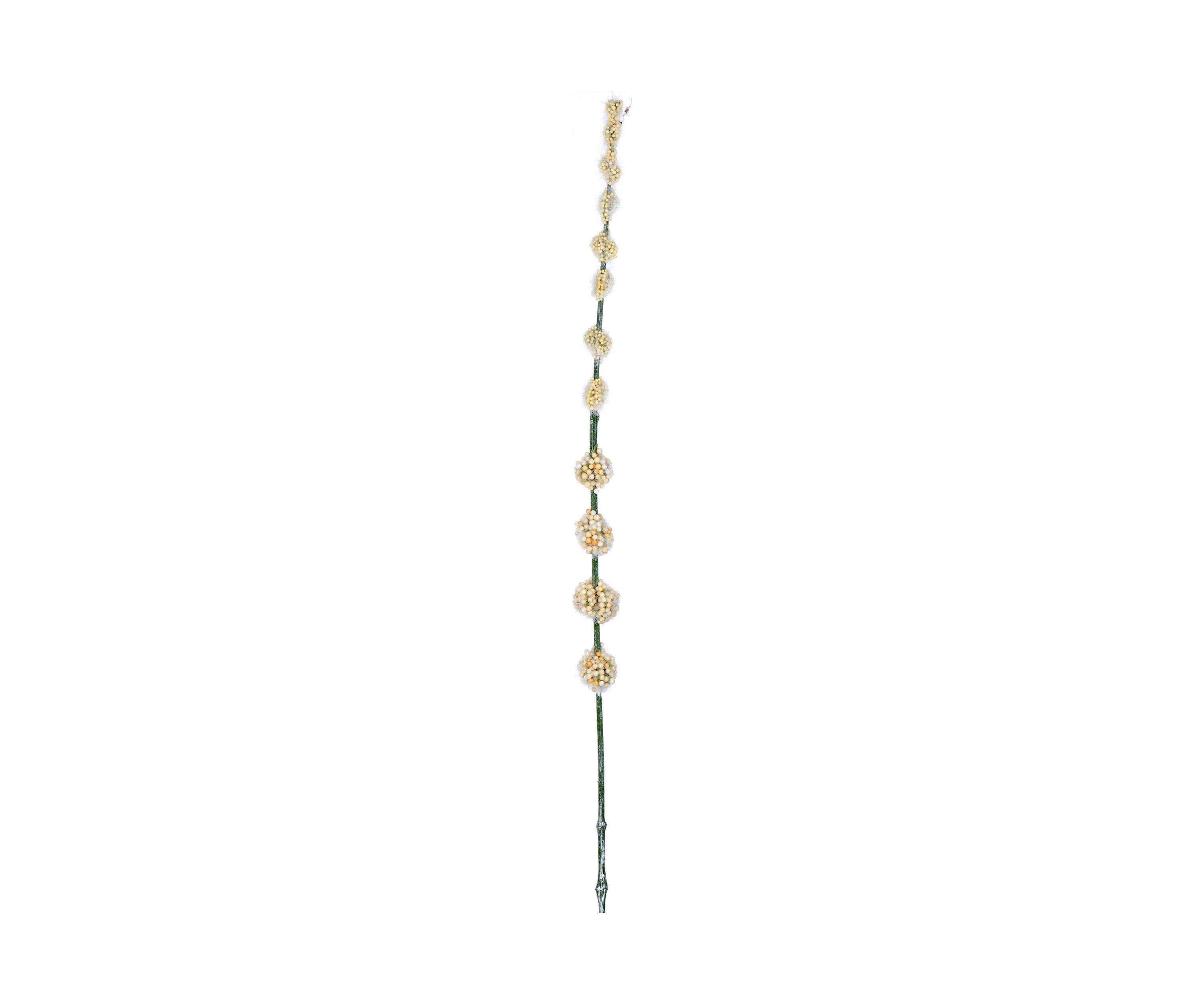 Cream Pom Pom Spray - Set of 6
