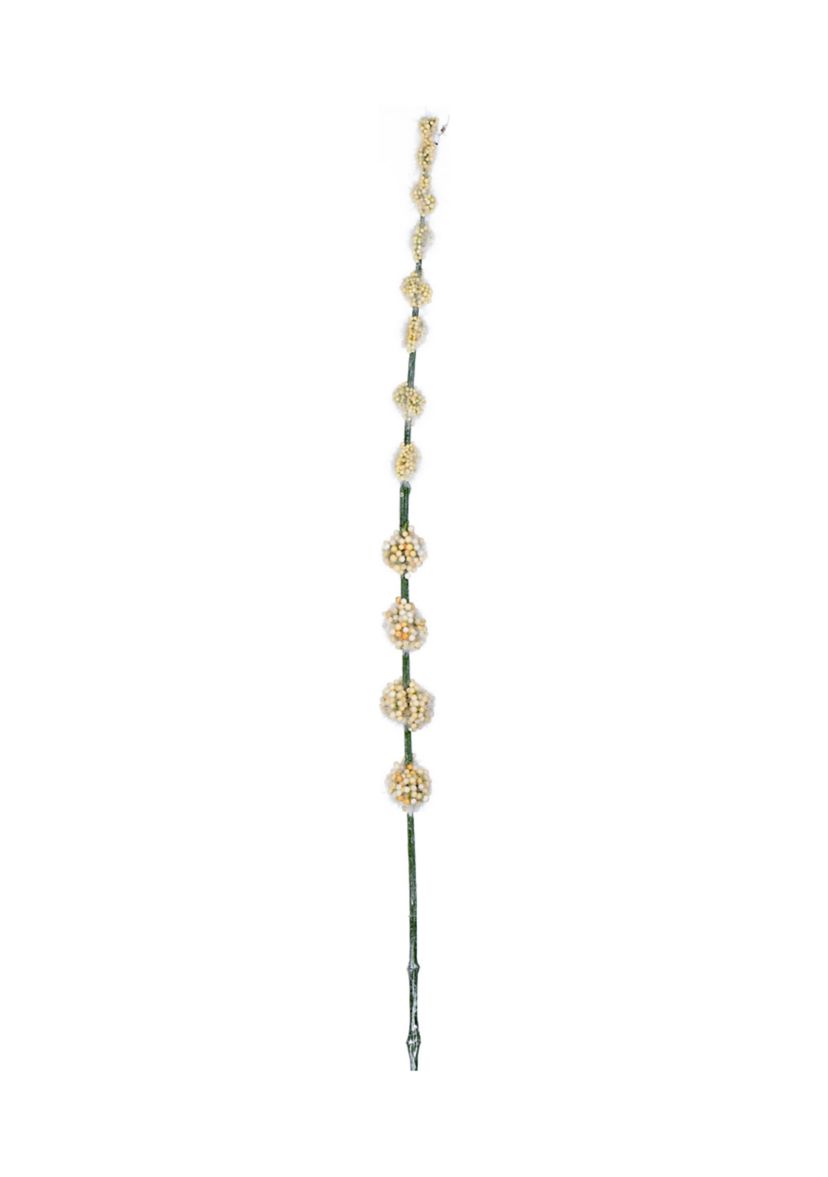 Cream Pom Pom Spray - Set of 6
