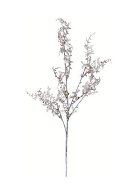 Vickerman Brown and White Snake Fern Spray
