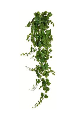 Vickerman Green Grape Leaf Ivy Hanging Bush