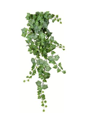 Vickerman Green & White Grape Leaf Ivy Hanging Bush