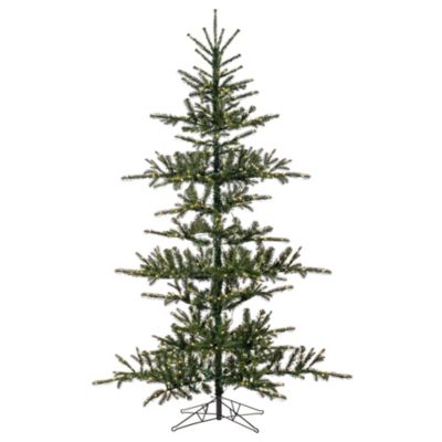 Vickerman 9' x 65" Yukon Display Artificial Christmas Tree with Warm White LED Lights, Green