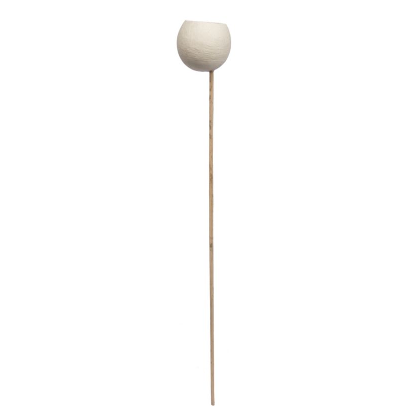 Vickerman Natural Botanicals 20" Bell Cup, Bleached on Stem. Includes 40 Stems per Pack.