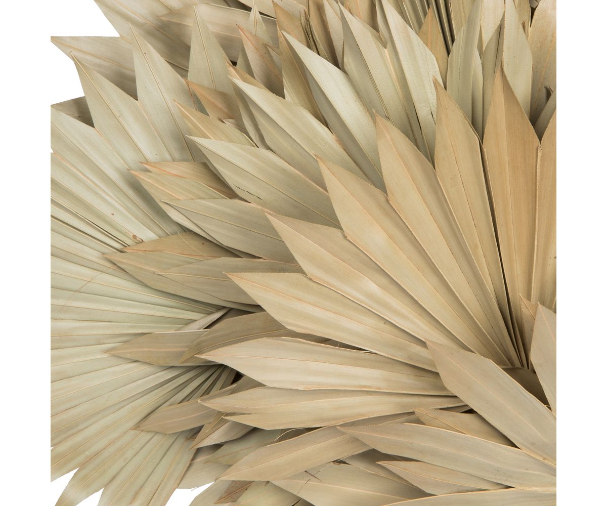 Vickerman Natural Botanicals 20" Palm Sun Spear, Natural. Includes 50 pieces per Pack.