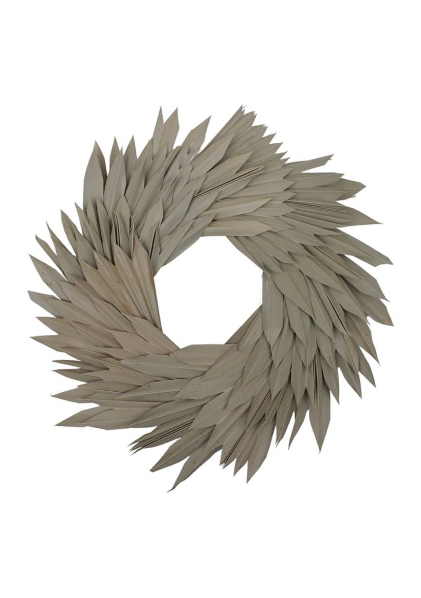 Natural Botanicals 17" Palm Sun Wreath.