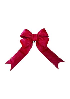 Vickerman Outdoor Bow, Red