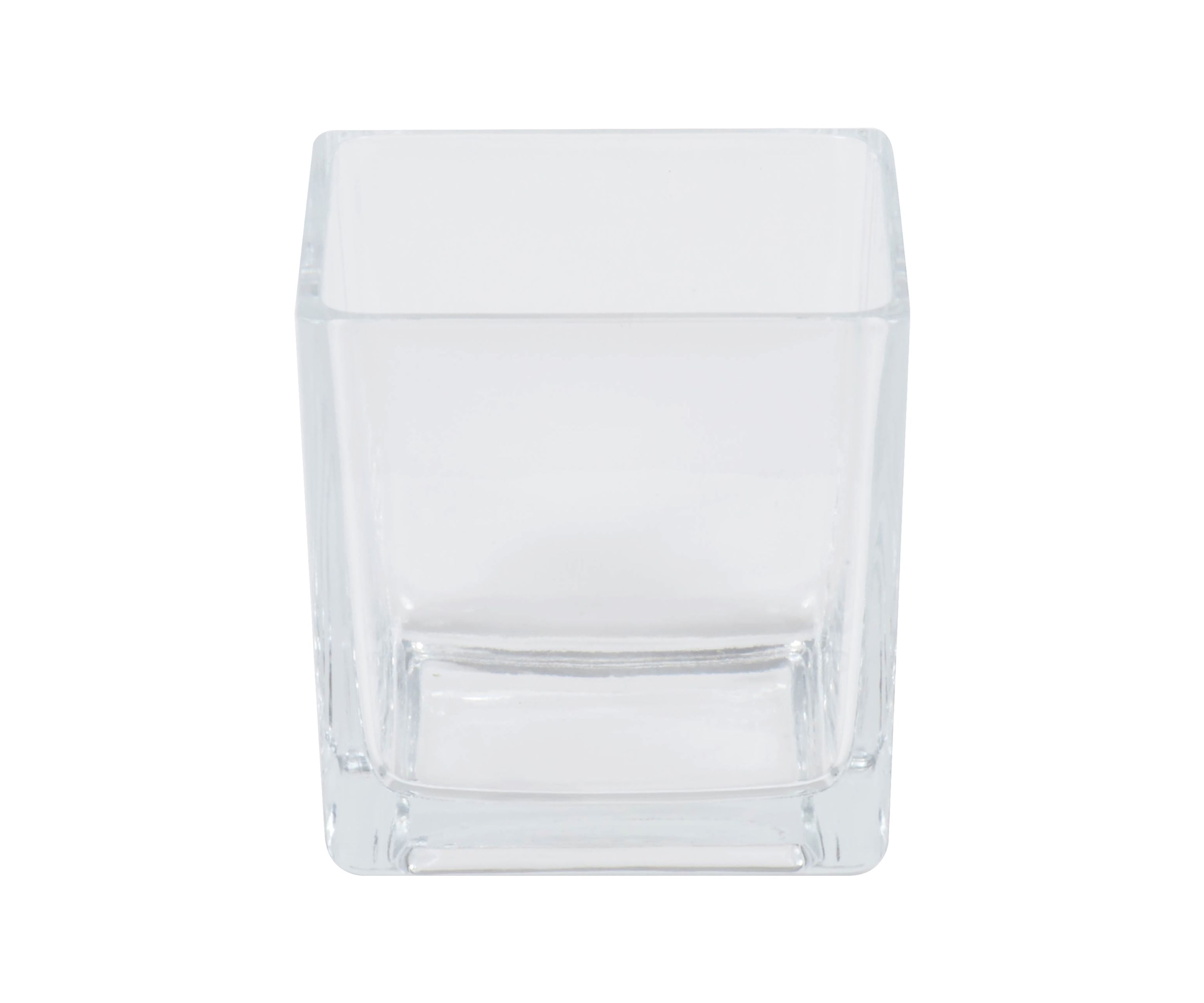 Clear Cube Glass Container Set