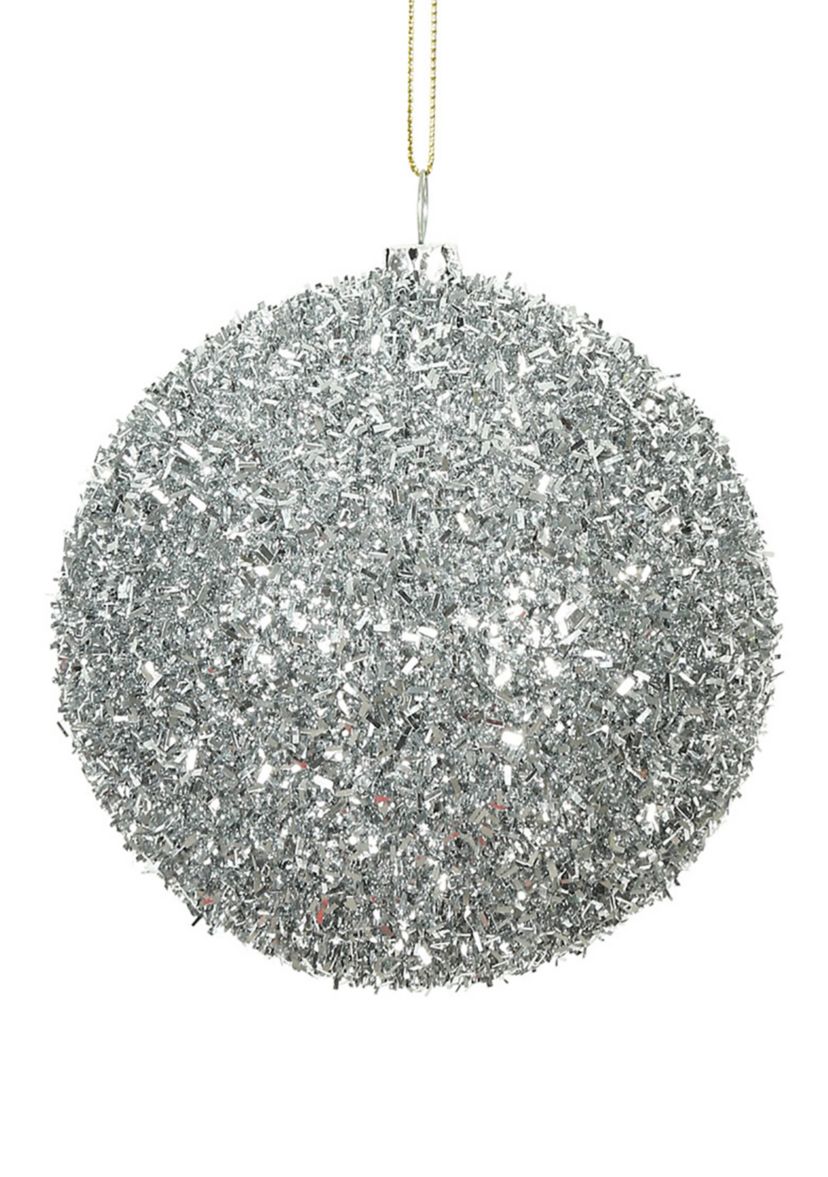 Tinsel Ball Ornament