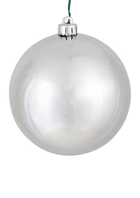 Silver Ball Ornament 