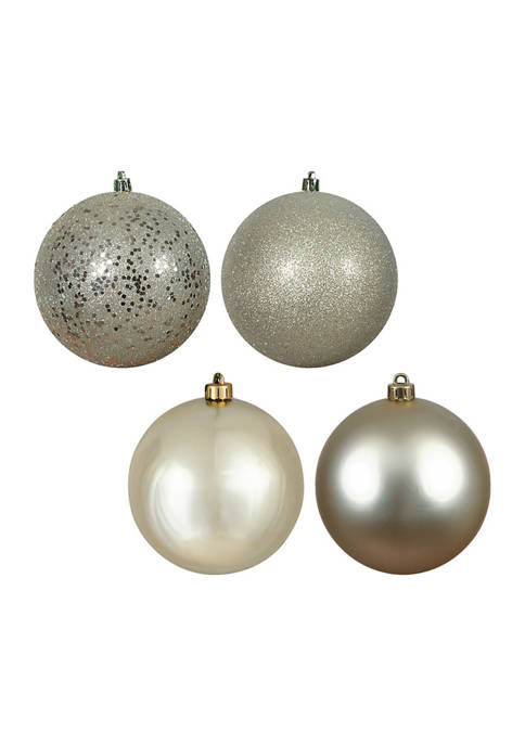 Set of 24 Ball Ornaments 