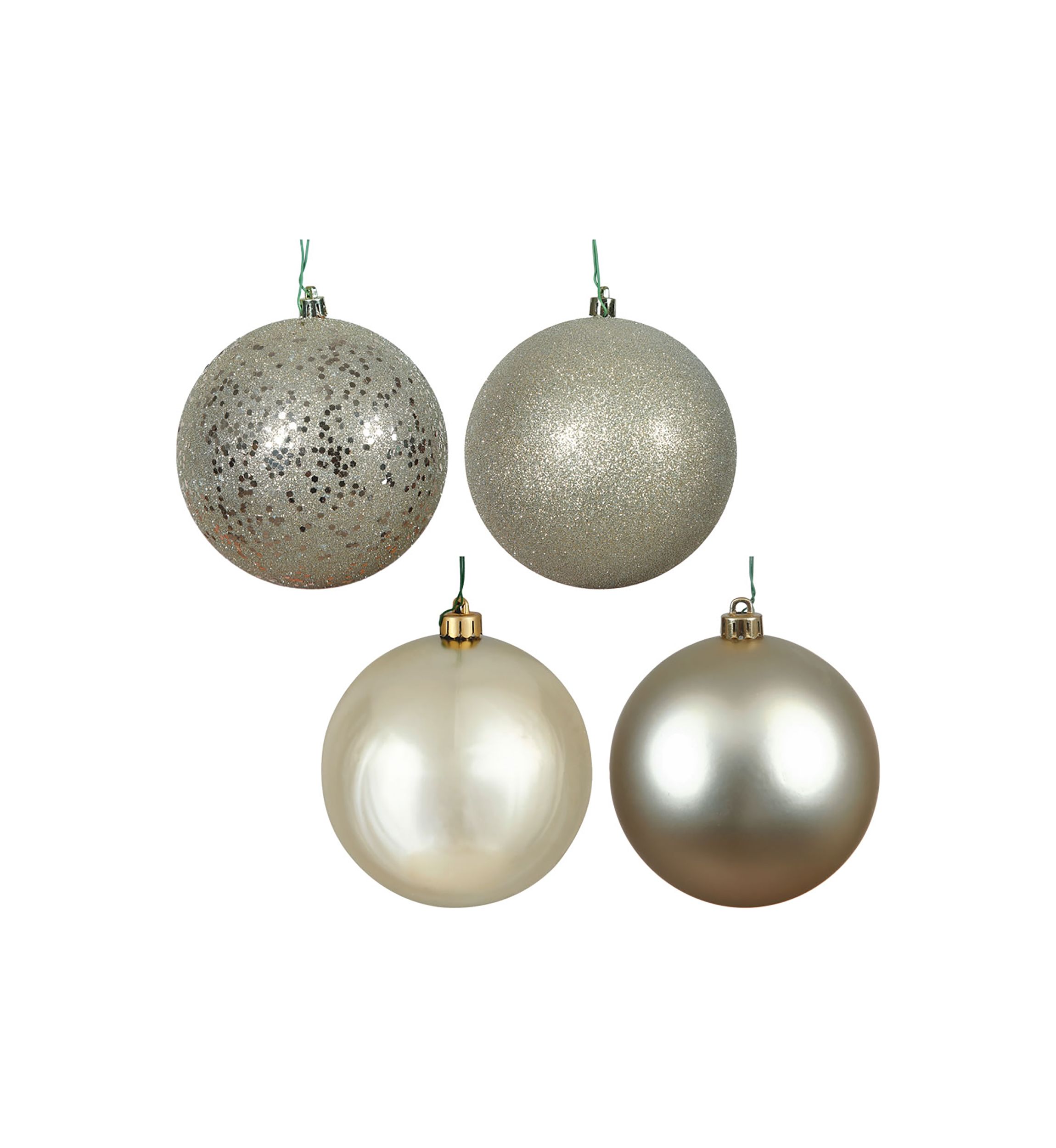 Set of 20 Ball Ornaments 
