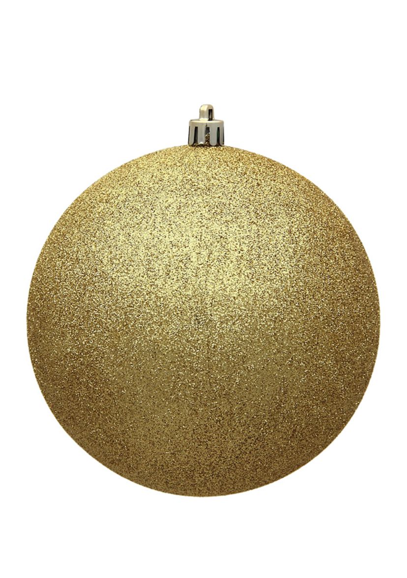Set of 12 Glitter Ball Ornaments