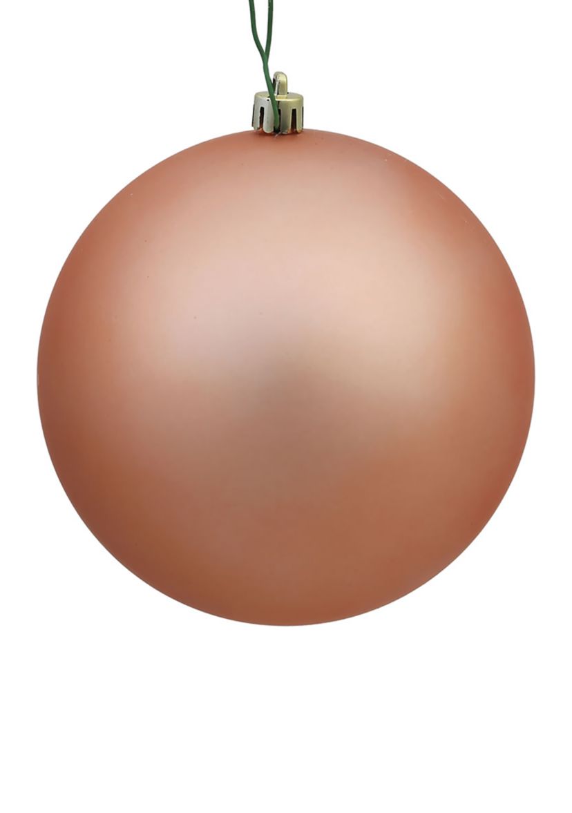 Set of 12 Matte Ball Ornaments
