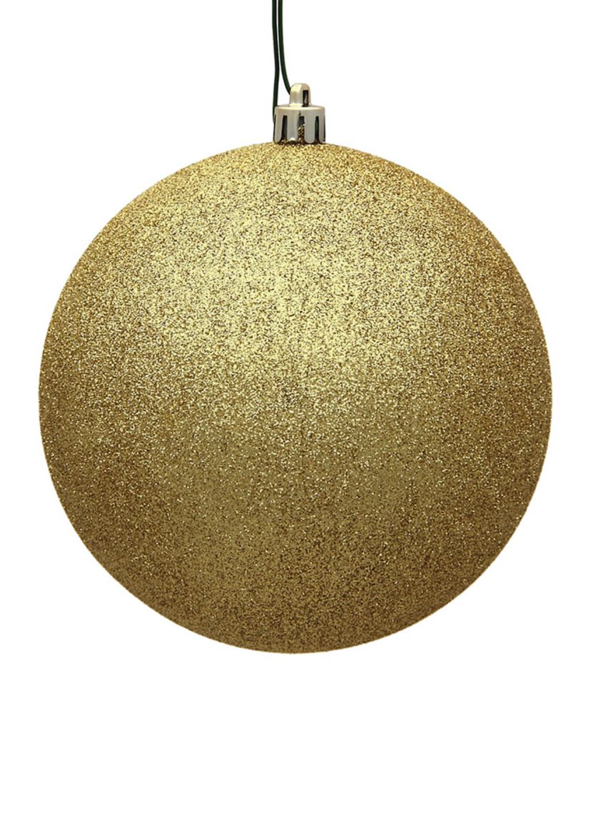 Set of 6 Glitter Ball Ornaments