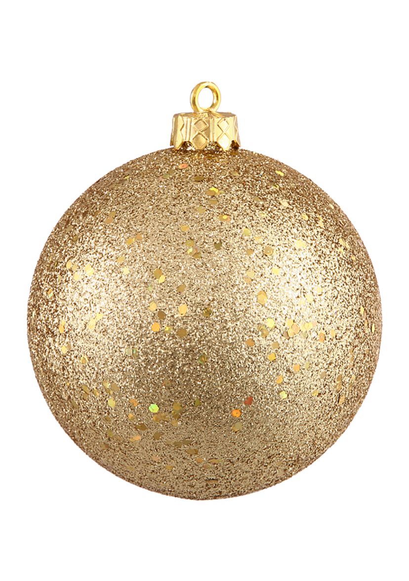 Set of 6 Sequin Ball Ornaments 