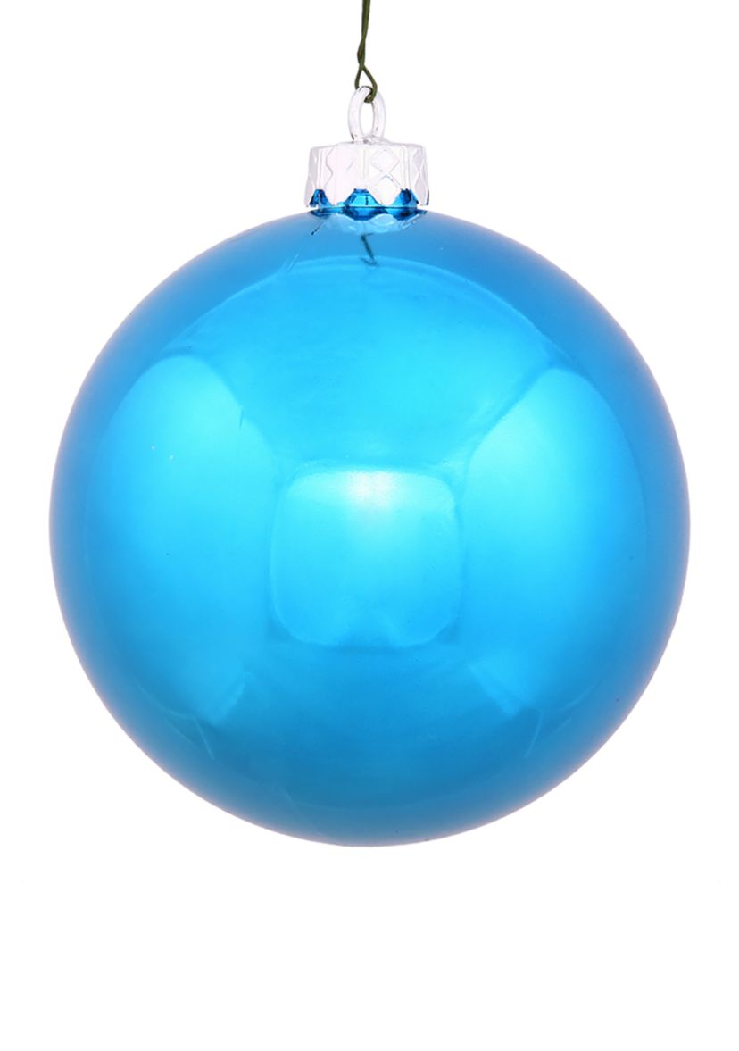 Set of 6 Shiny Ball Ornaments