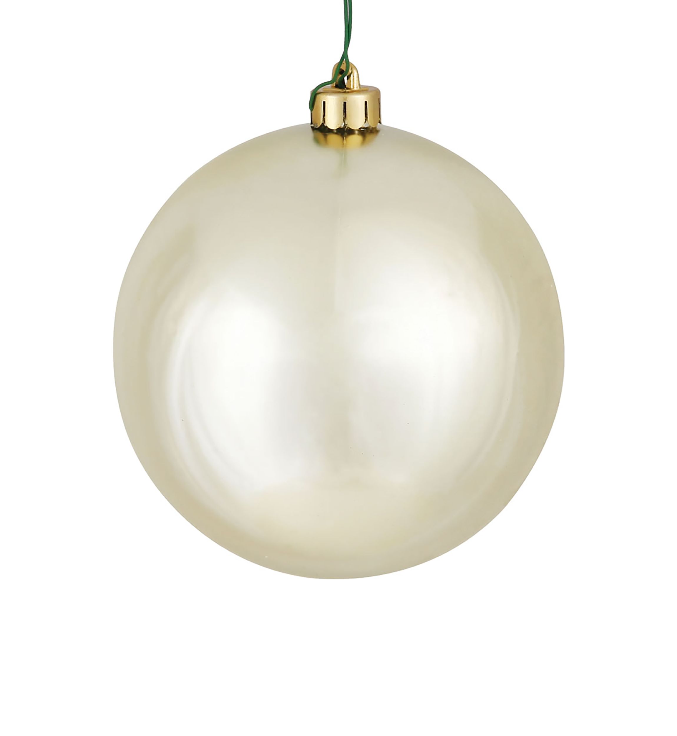 Set of 6 Shiny Ball Ornaments