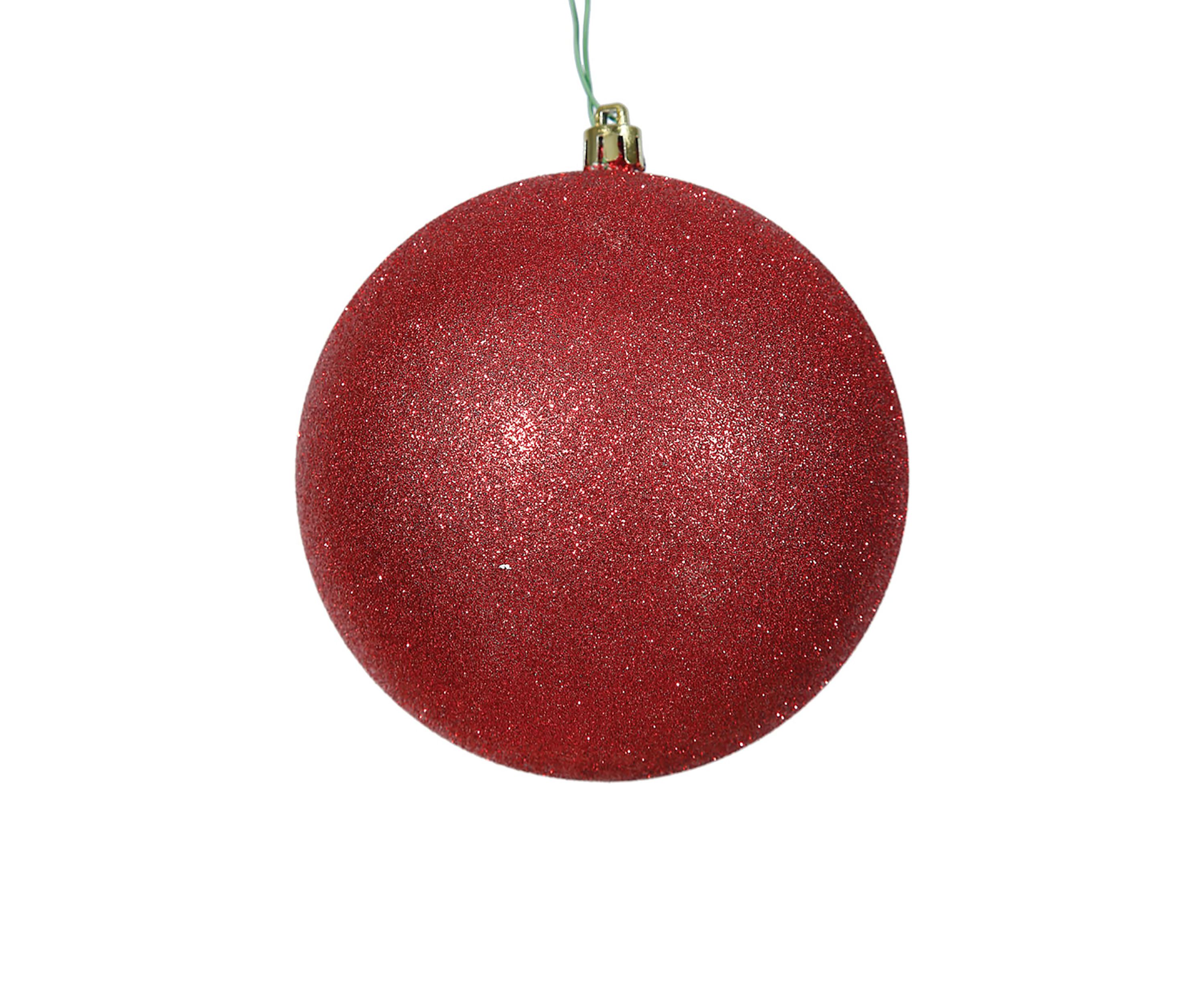 6 Inch Ball Ornaments - Set of 4 