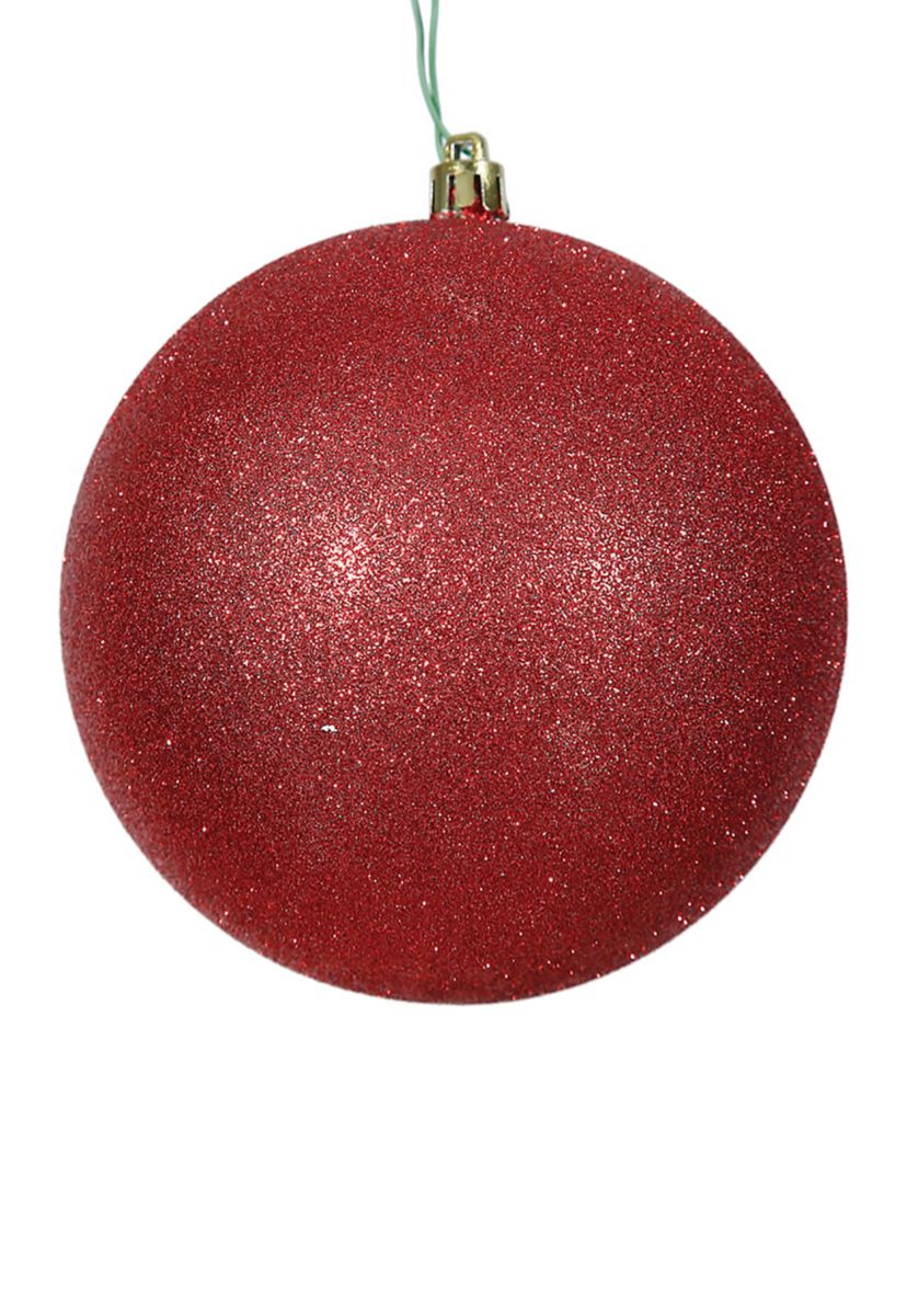 6 Inch Ball Ornaments - Set of 4 