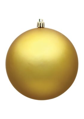 Vickerman Matte Ball Ornament, Gold