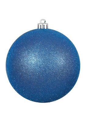 Vickerman Blue Glitter Ball Ornament