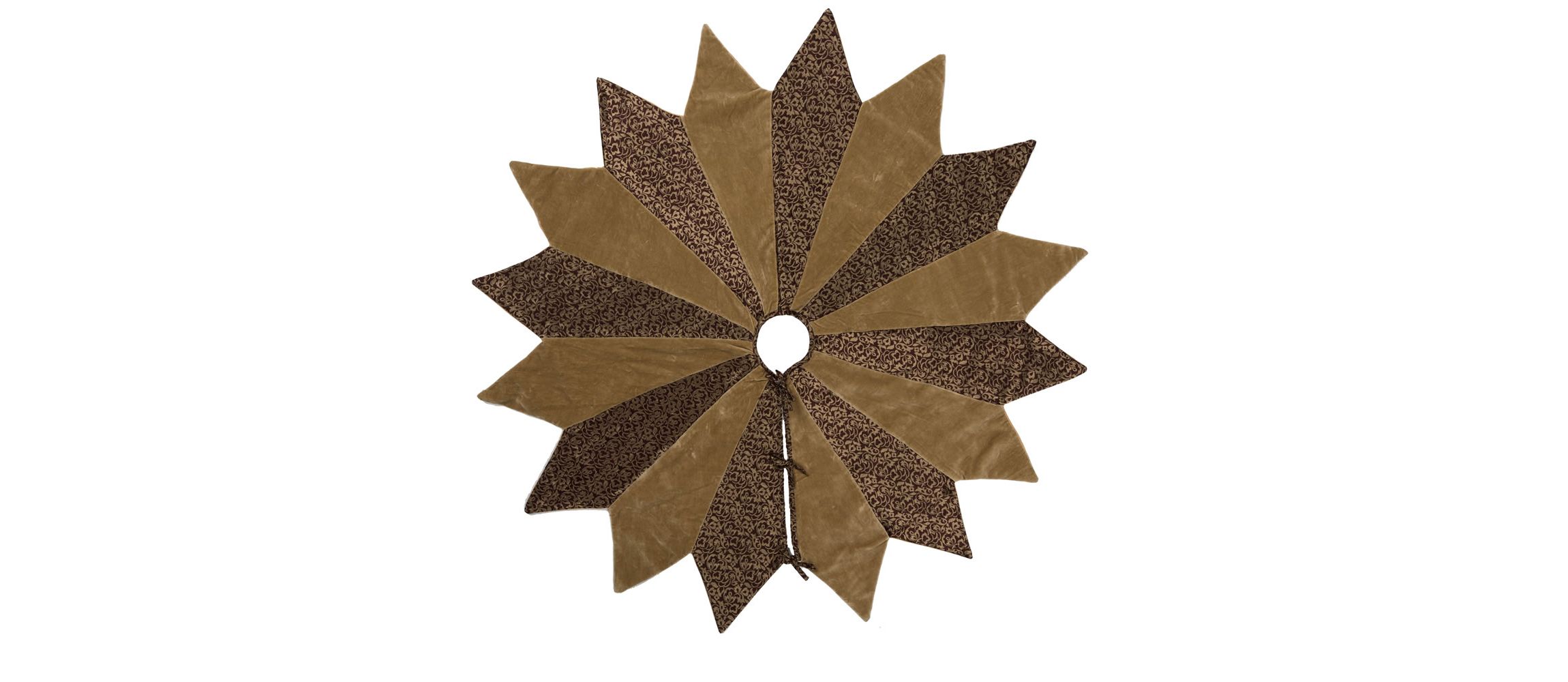 Vickerman Decorative 60" Brocade Brilliance Christmas Tree Skirt