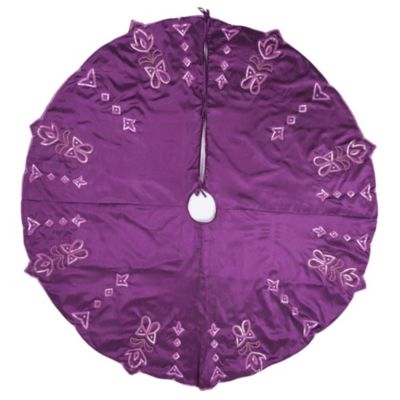 Vickerman Decorative 60" Romance Collection Christmas Tree Skirt