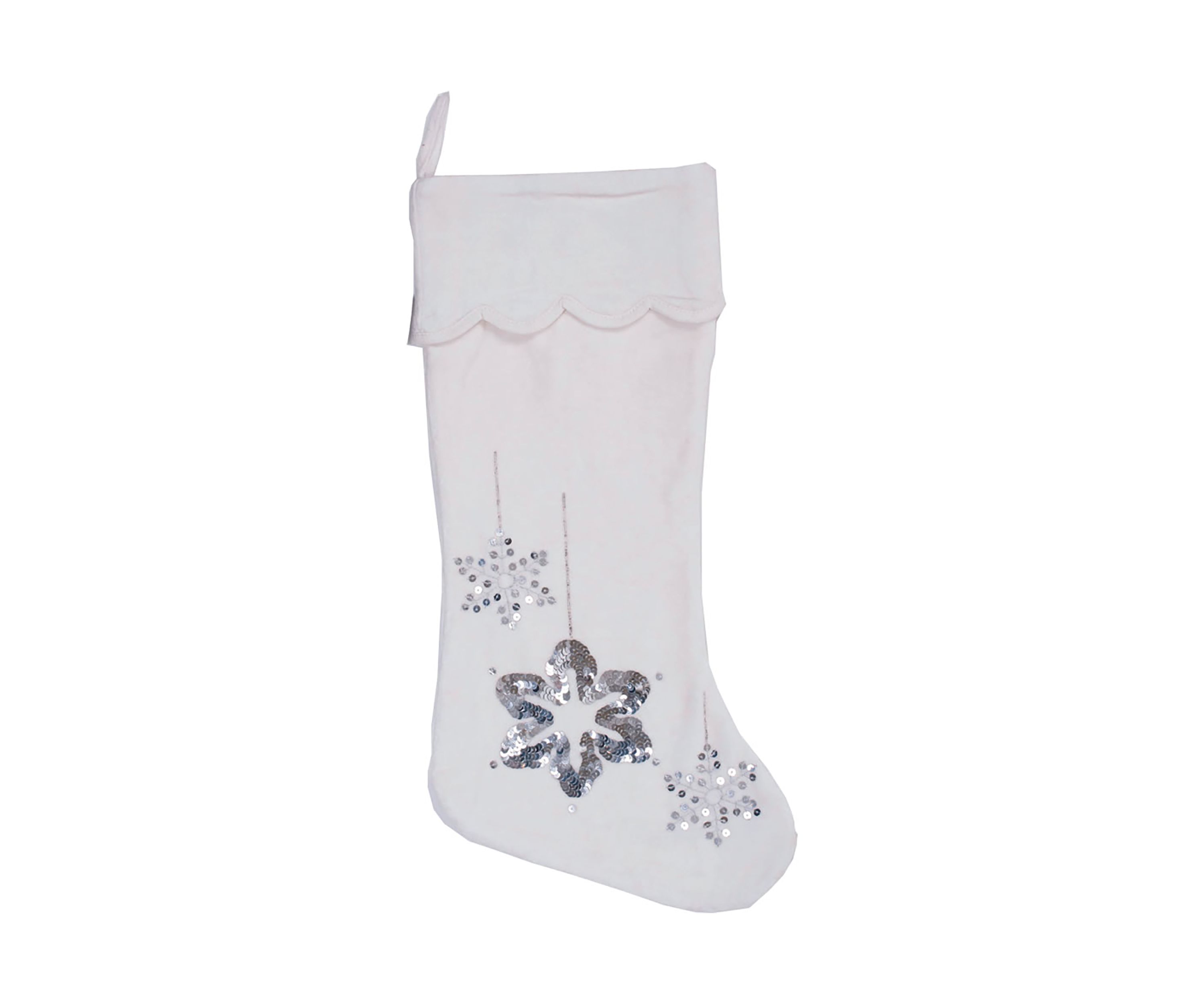 Decorative Christmas Velvet Stocking