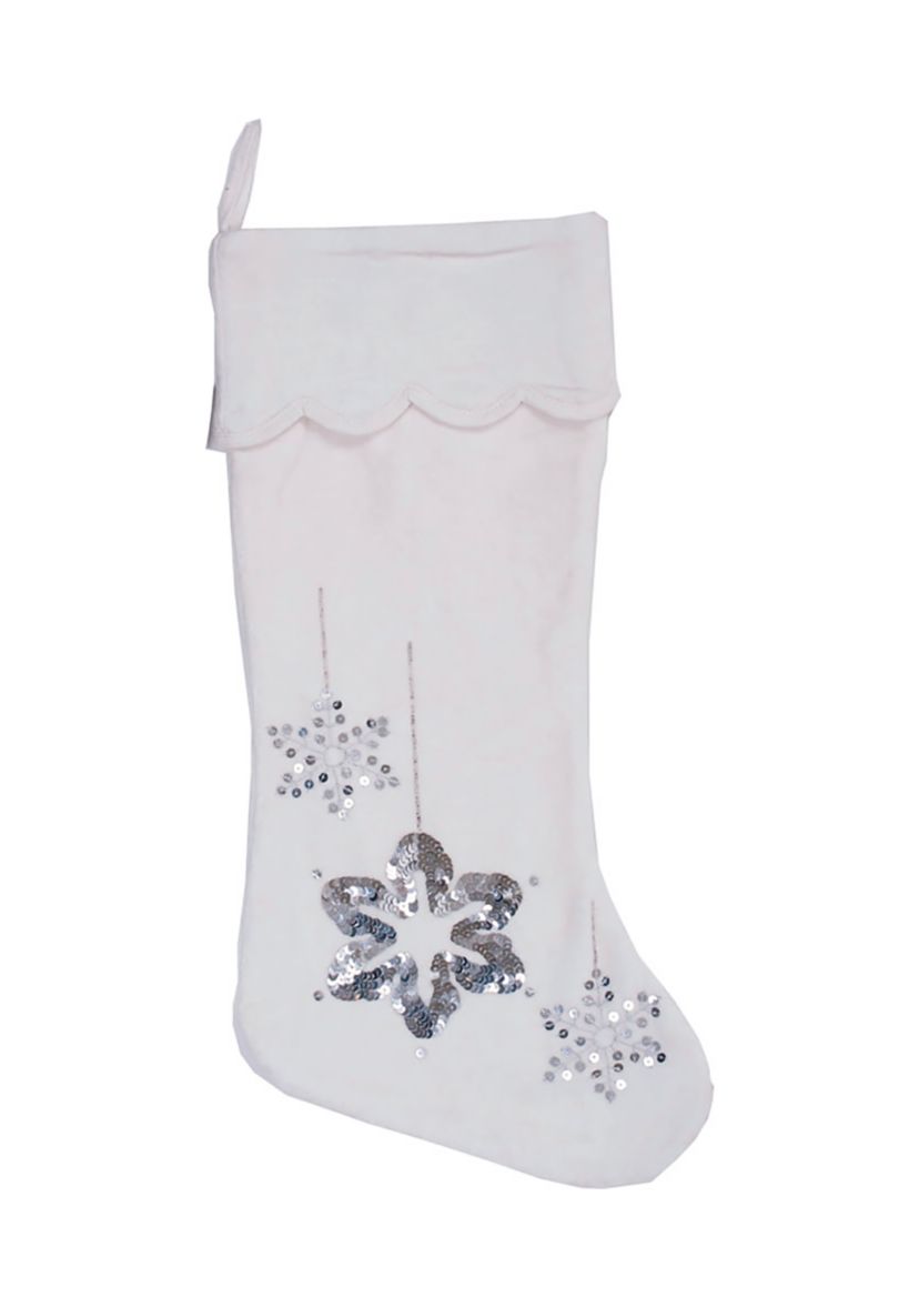 Decorative Christmas Velvet Stocking