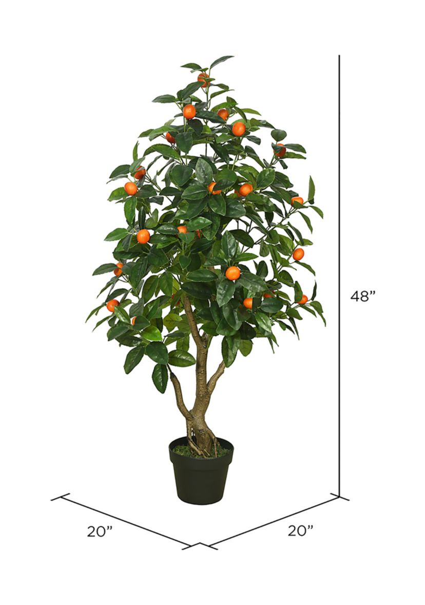 Artificial Real Touch Orange Tree.