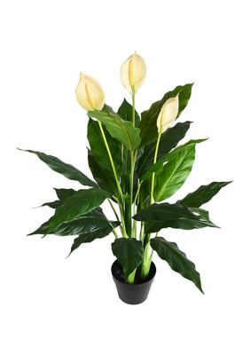 Artificial Peace Lily Real Touch Plant.