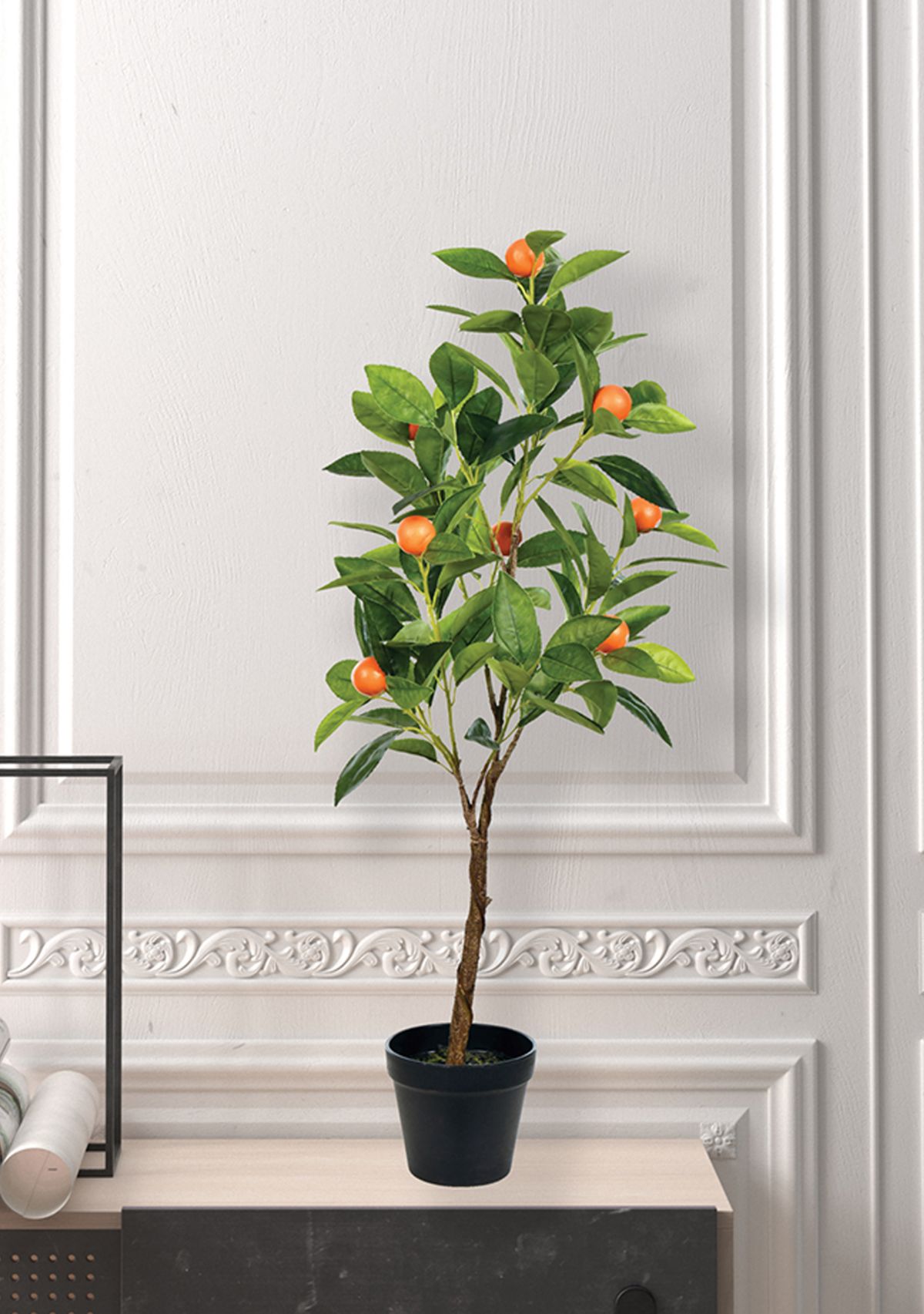 Potted Orange Tree