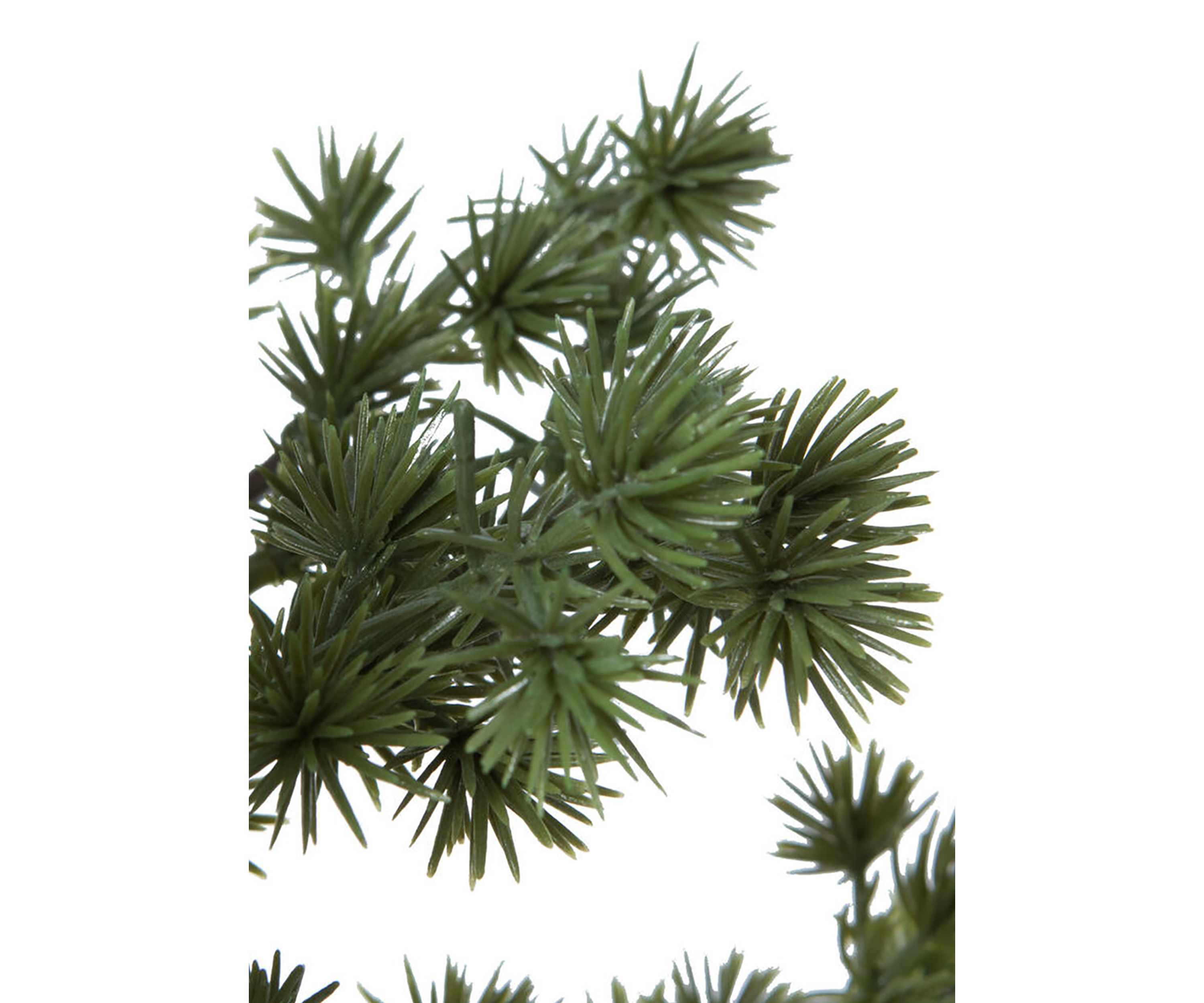Vickerman 12" Artificial Potted Pine Bonsai Tree.