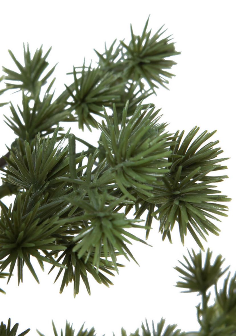 Vickerman 12" Artificial Potted Pine Bonsai Tree.