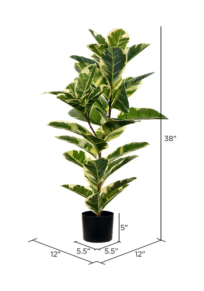 Artificial Potted Oak Tree.