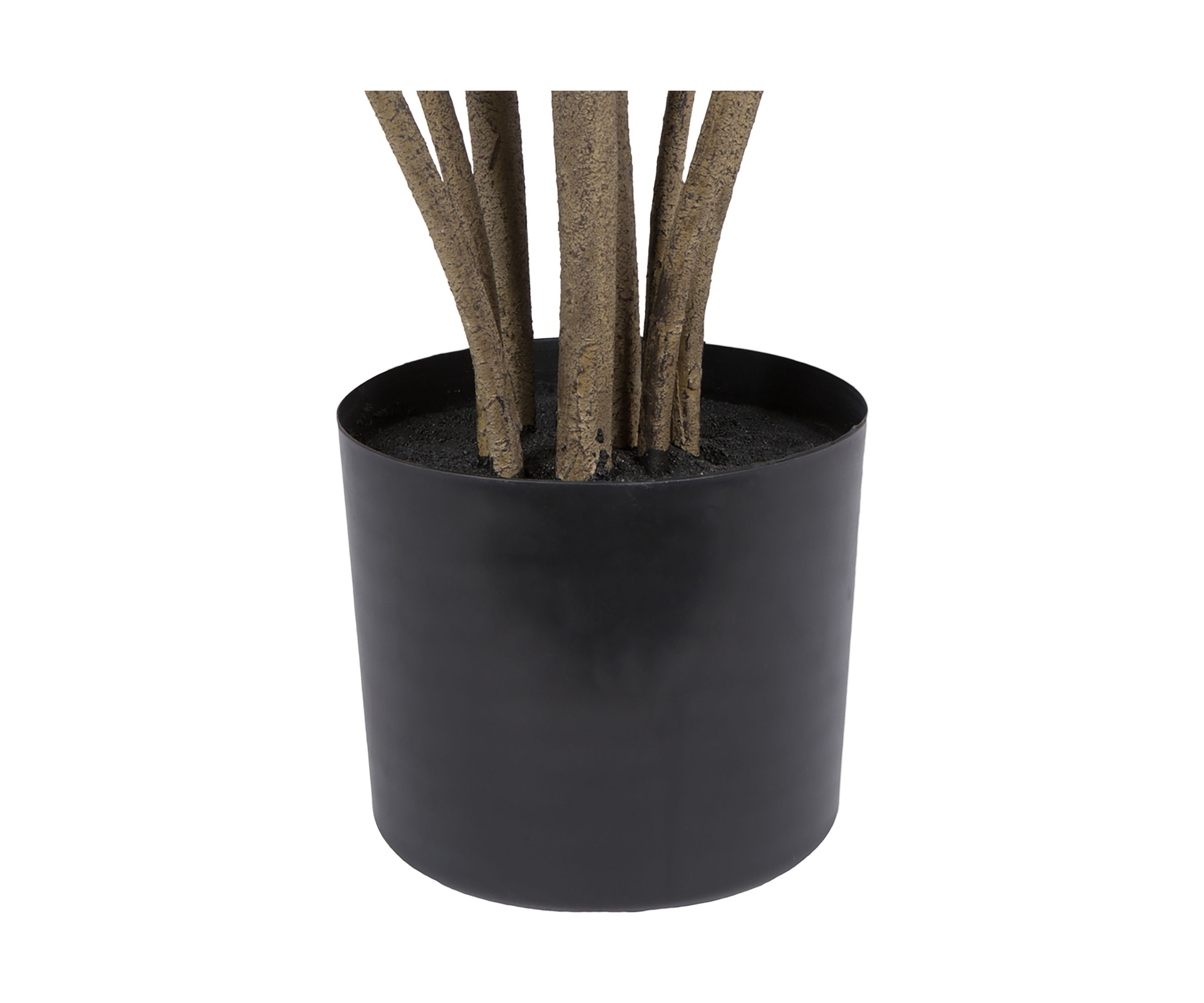 Vickerman 5 Artificial Green Potted Fiddle Tree.