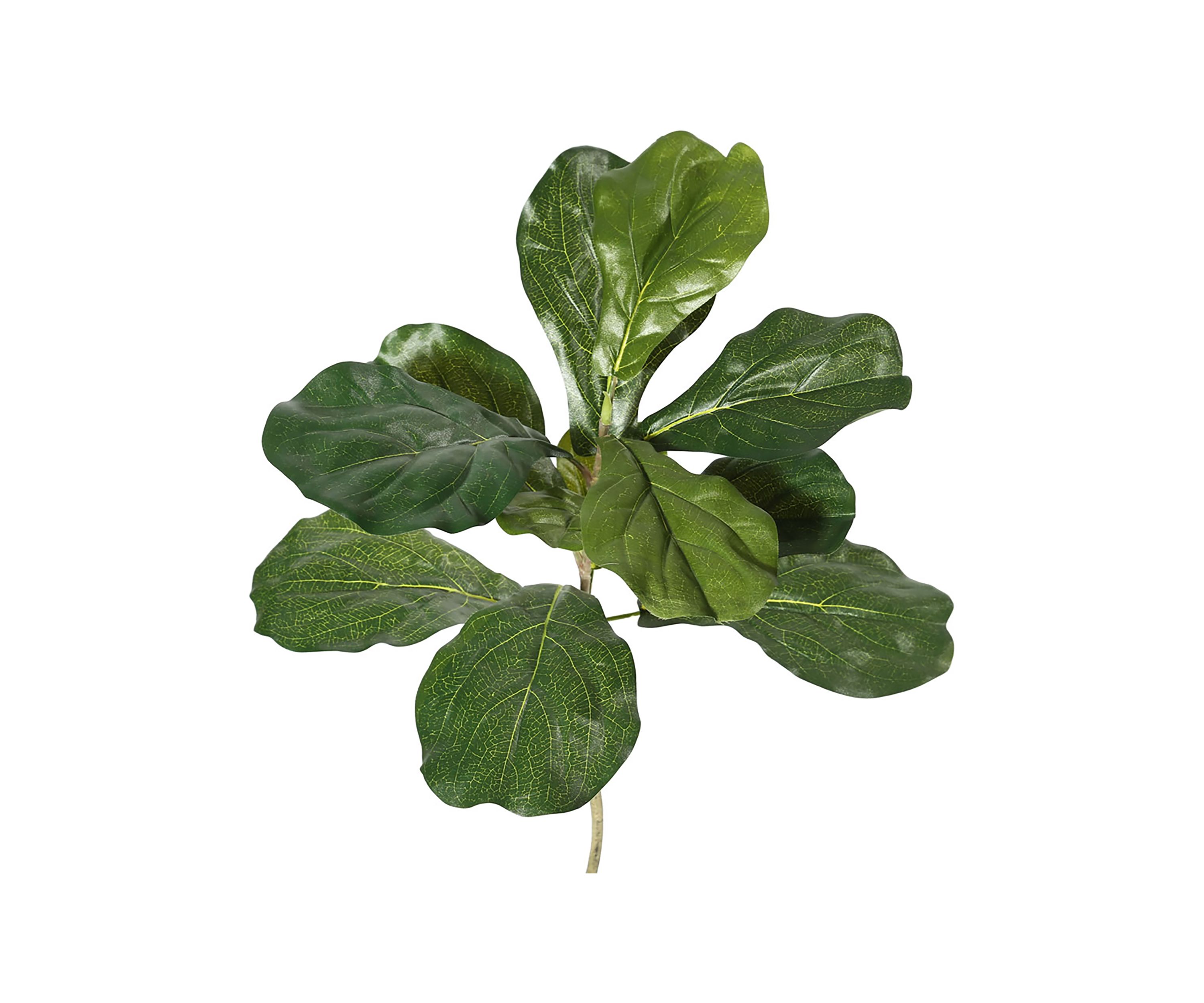 Vickerman 6 Artificial Green Potted Fiddle Tree.