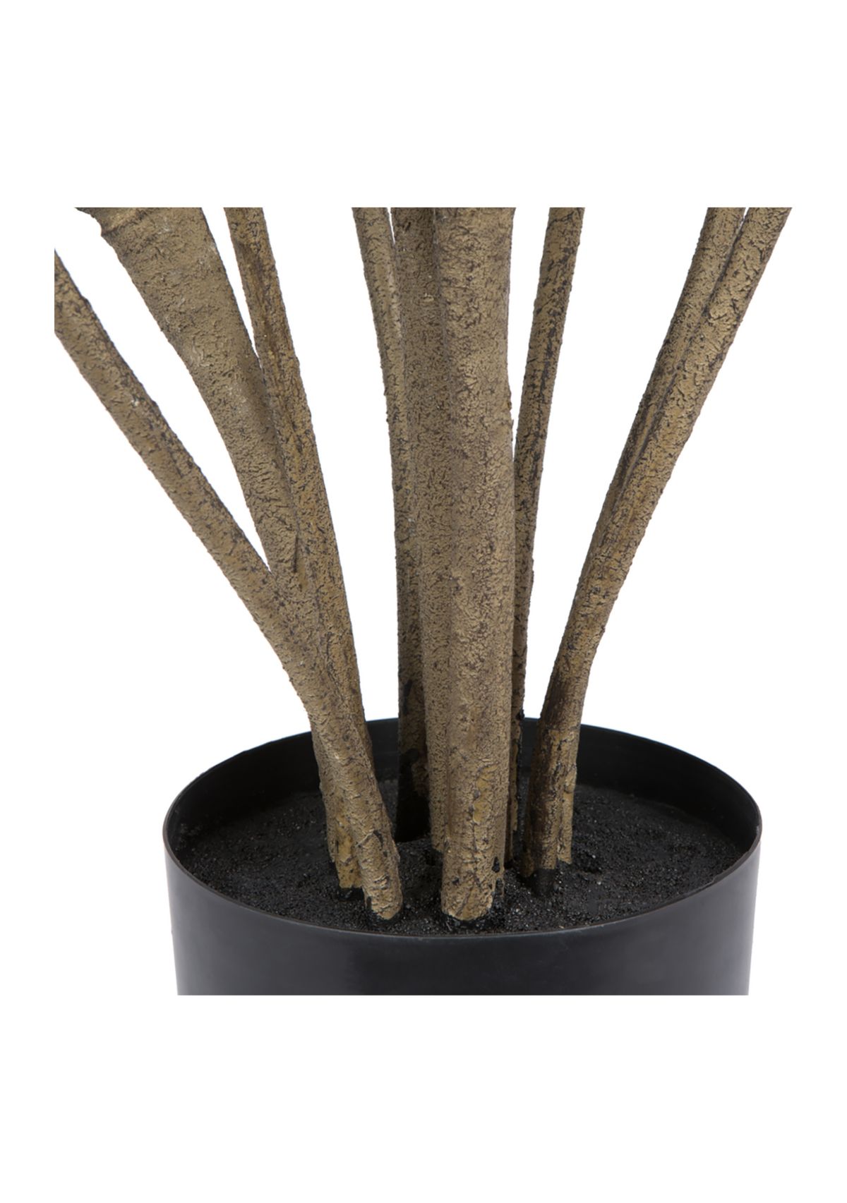 Vickerman 6 Artificial Green Potted Fiddle Tree.